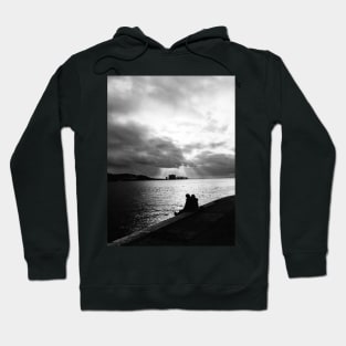 Black and White Lovers, Lisbon, Lisbao, Portugal, Photography, Hope Hoodie